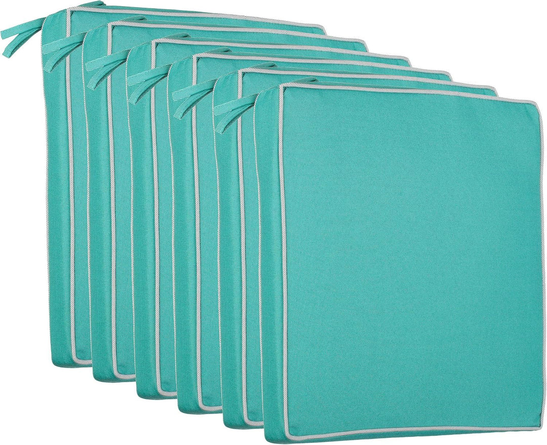 Brandsseller Outdoor Sitzkissen Kissen Dekokissen - Schmutz- und Wasserabweisend - 220 gr. Füllung -