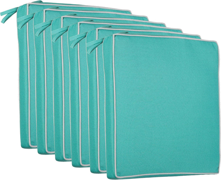 Brandsseller Outdoor Sitzkissen Kissen Dekokissen - Schmutz- und Wasserabweisend - 220 gr. Füllung -