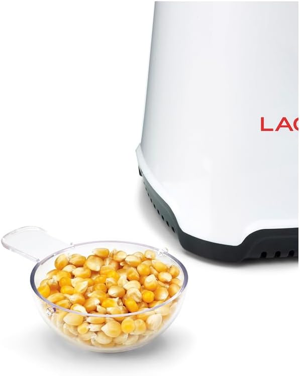 LAGRANGE 259003 popp' Y Popcorn-Gerät weiss/rot 1200 W