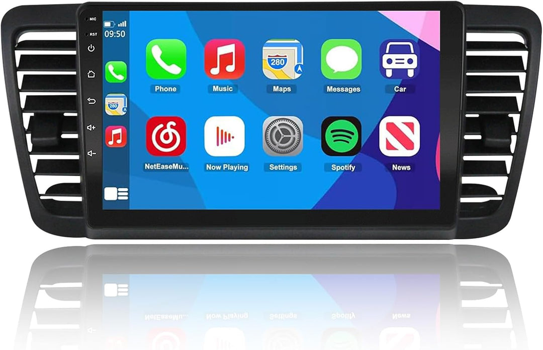 LEXXSON Carplay Radio Android Radio für Subaru Outback Legacy 2004-2009 mit 9 Zoll Touchscreen GPS W
