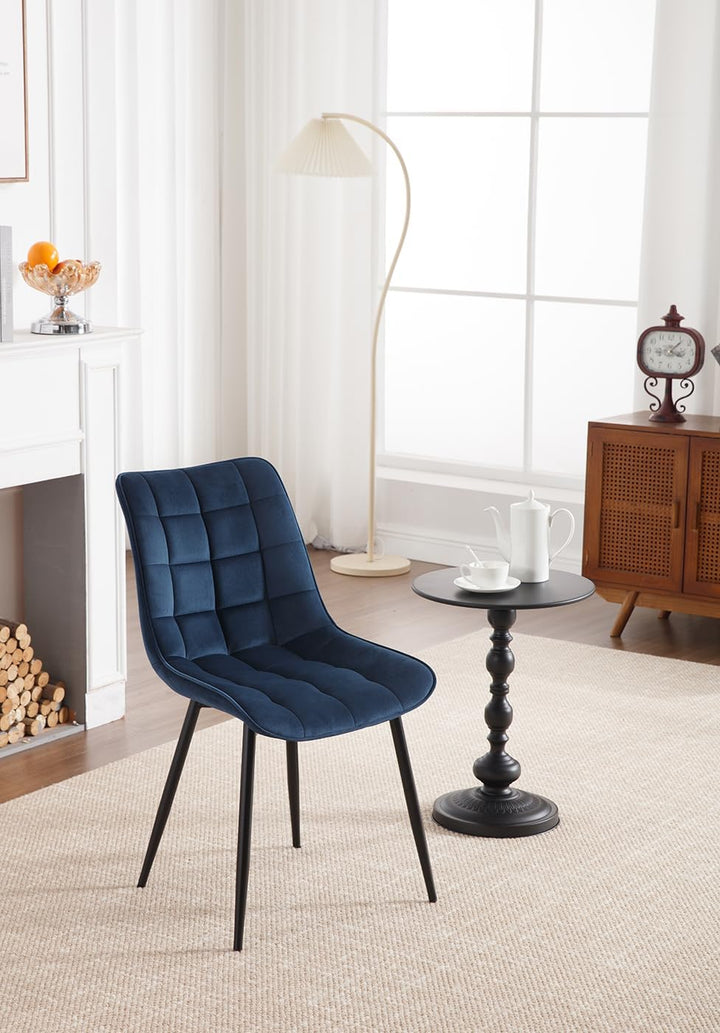 WOLTU 4 x Esszimmerstühle 4er Set Esszimmerstuhl Küchenstuhl Polsterstuhl Design Stuhl mit Rückenleh