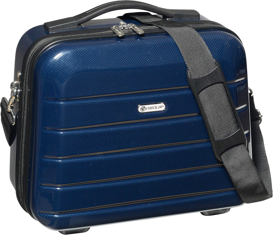 CHECK.IN Kosmetikkoffer London 2.0, Carbon/blau Carbon / Blau, Carbon / Blau