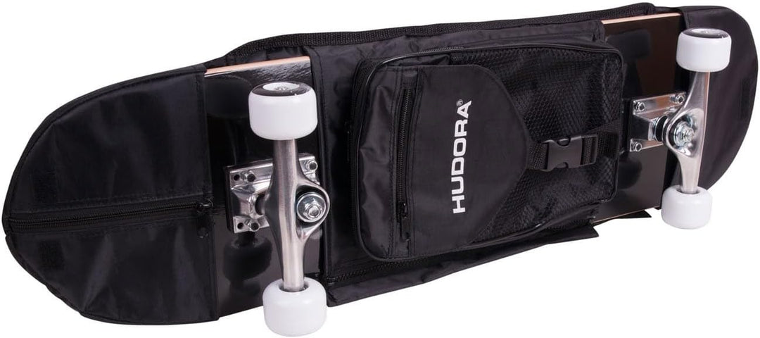 HUDORA Skateboard Columbia Heights ABEC 3 mit Rucksack - Skateboarding, 12173