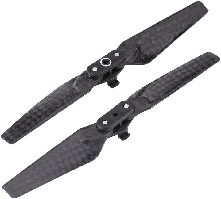 Dilwe Propeller für DJI Spark, 100% Kohlefaser - 2X CW & 2X CCW - Schnellspanner - Faltbare - Widers