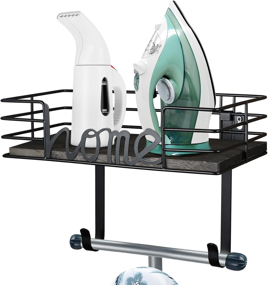 TJ.Moree Wäscheraum-Dekor-Bügelbrett-Kleiderbügel-Wandhalterung, Eisen und Bügelbretthalter, Wäscher