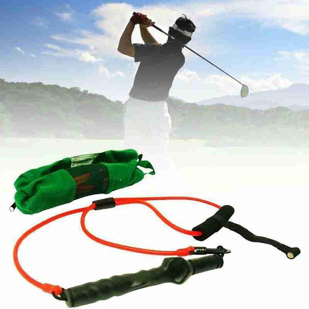 HUSHUI Golf Gym Power Swing Trainer Widerstandsbänder, Golf Swing Trainer Indoor Golf Übungsbänder S