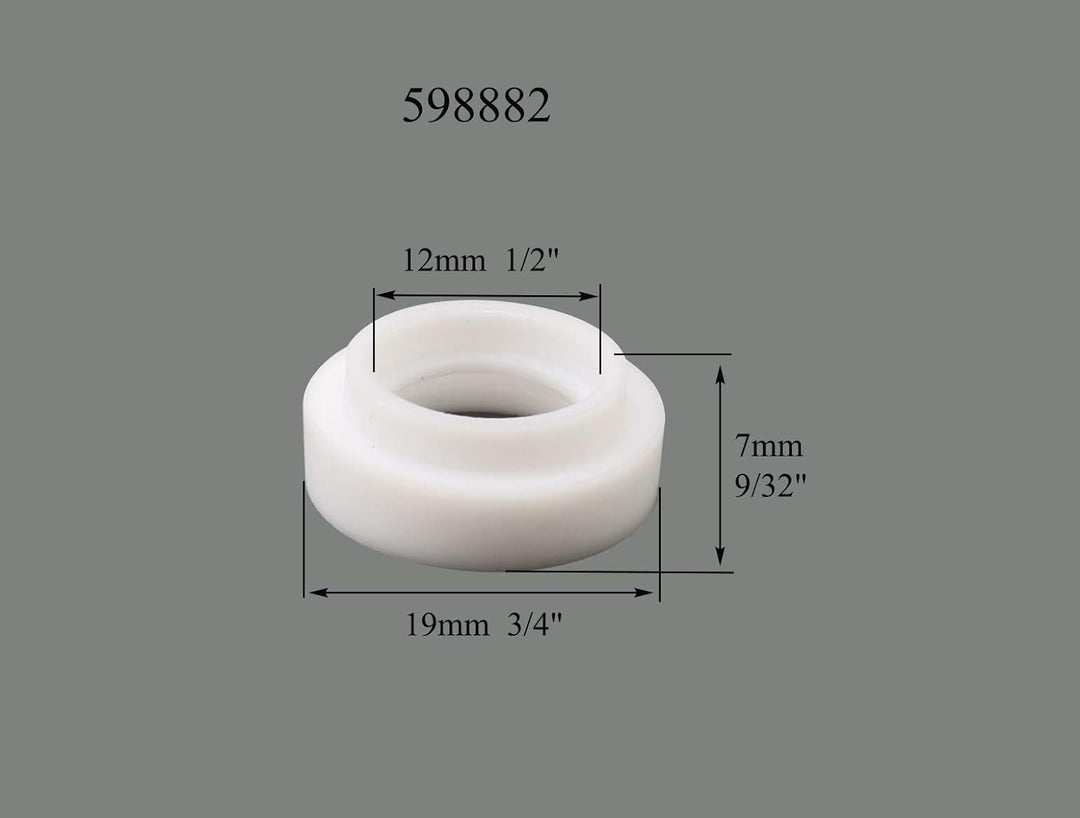 RIVERWELD WIG Gaslinse Spannzangenkörper und Pyrex Cup Kit DB SR WP 9 20 25 WIG-Schweissbrenner 39pc