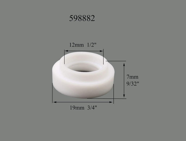 RIVERWELD WIG Gaslinse Spannzangenkörper und Pyrex Cup Kit DB SR WP 9 20 25 WIG-Schweissbrenner 39pc