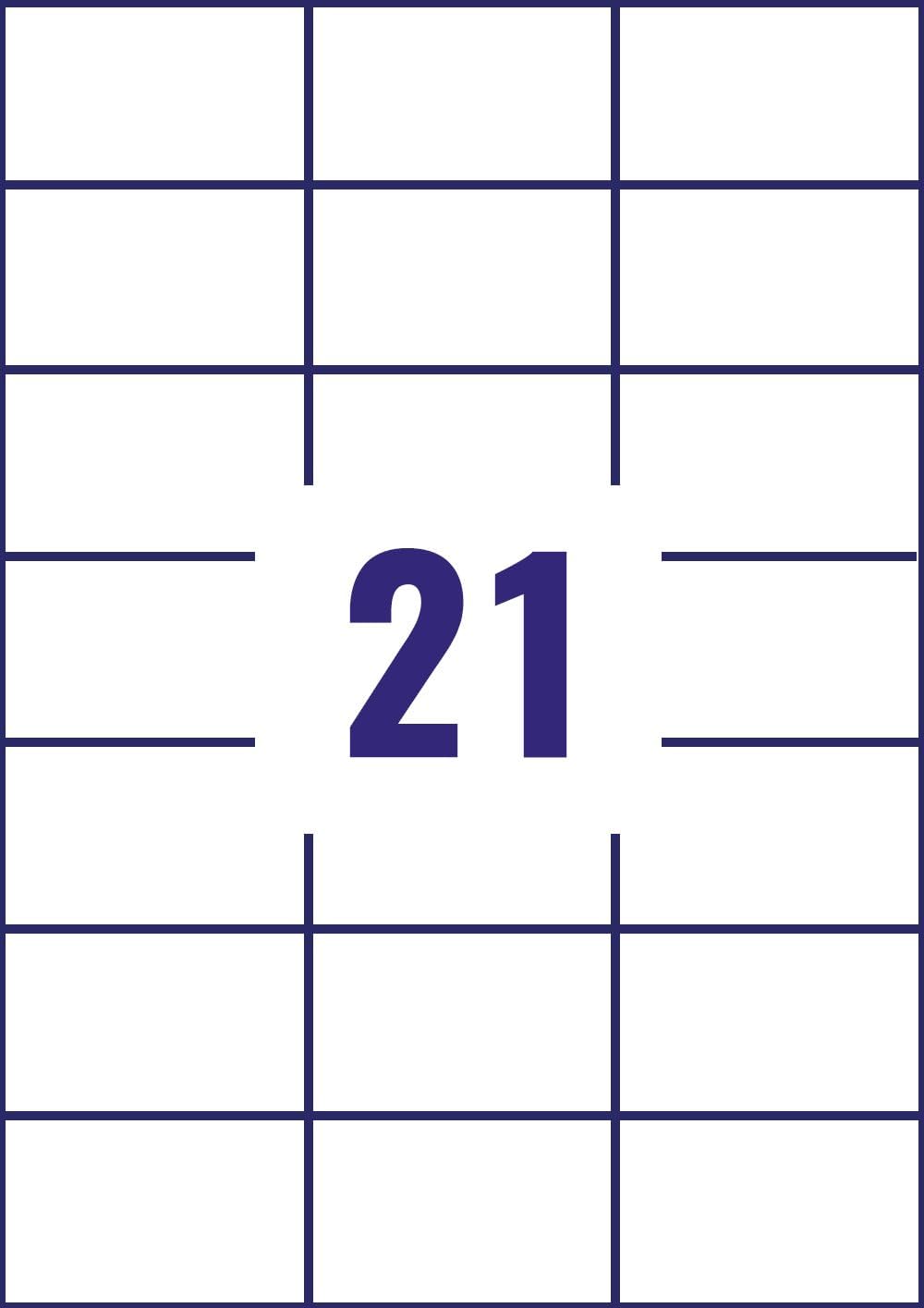 Avery 3652 Universal-Etikette (A4)