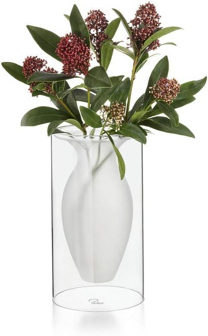 PHILIPPI - Esmeralda Vase (Grösse M) 13 x 13 x 24 cm, 13 x 13 x 24 cm