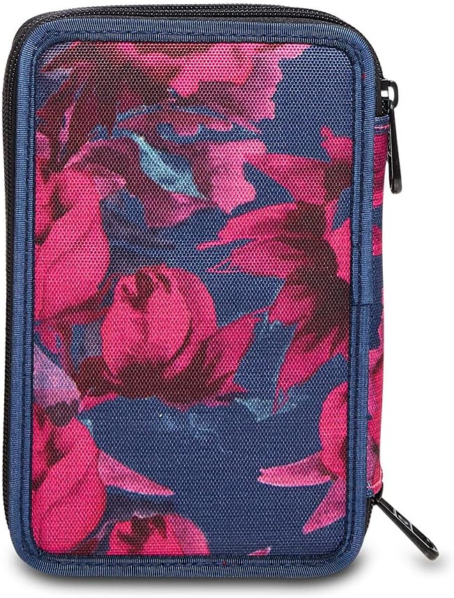 Invicta Federmäppchen, Mäppchen, mehrfarbig, Federtasche für Schreibwaren, Etui mit Stiften, Kugelsc