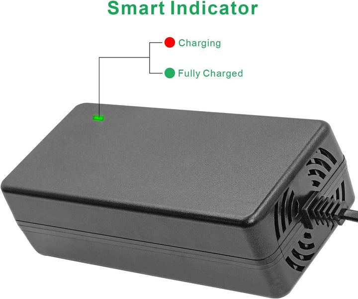 UURRPP 54.6V 2A Li-ion Ladegerät Mehrere Stecker Für Elektrofahrrad Roller E-Bike Boot Motorrad Akku