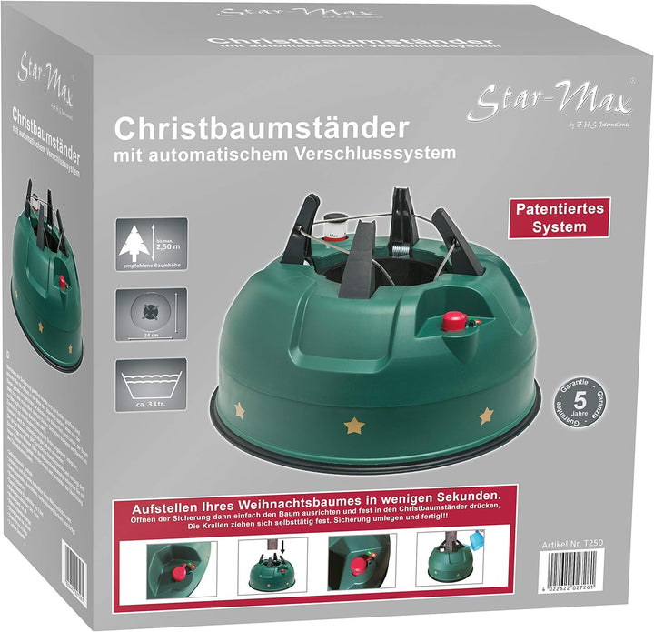patentierter, Selbstfixierender Baumständer für Bäume bis 2, 50
