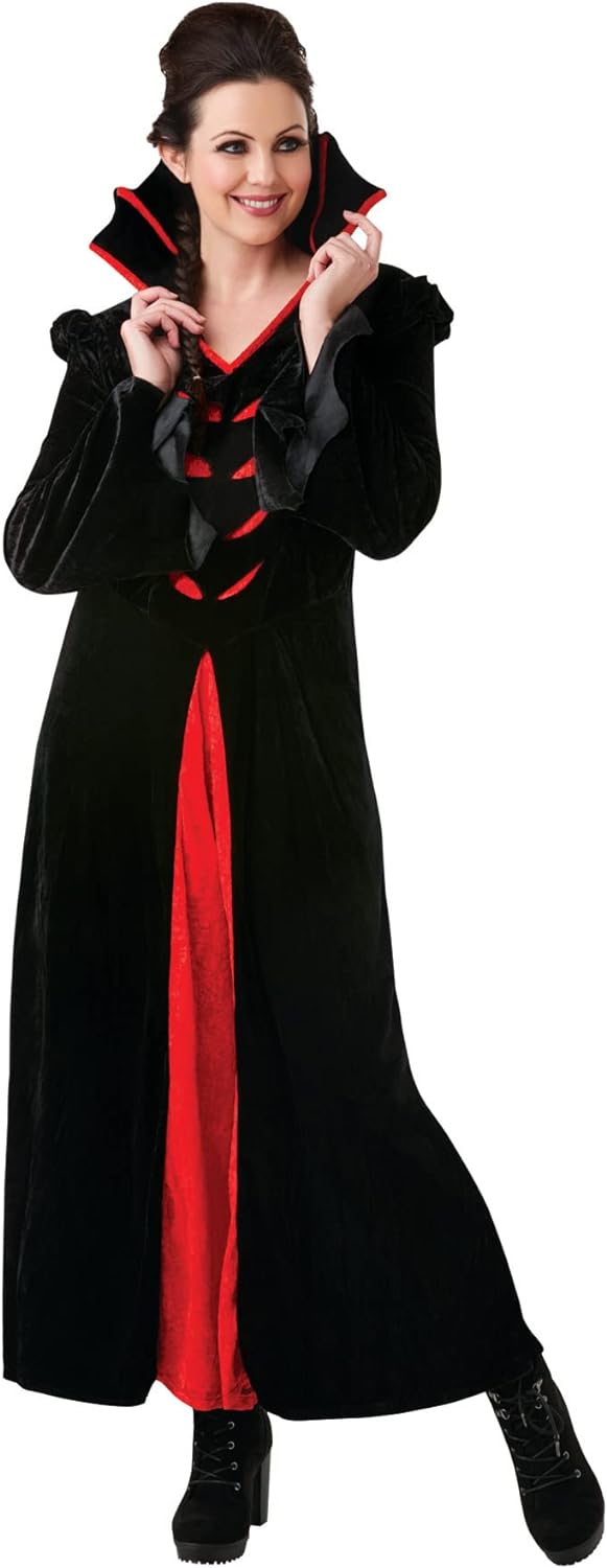 RUBIE'S Official Vampirkönigin-Kostüm Damen: 38-40, Damen: 38-40