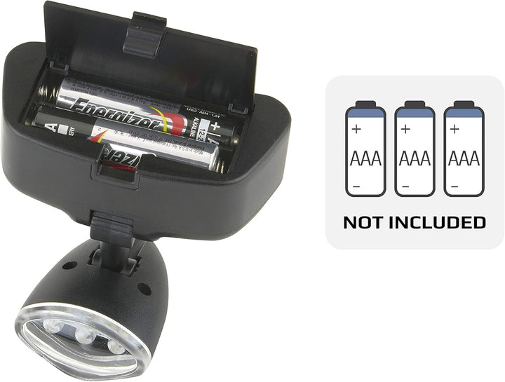 Carson MagniVisor Deluxe Komfort Kopflupe mit abnehmbarer LED Lampe und Wechsellinsen (CP-60) MagniV