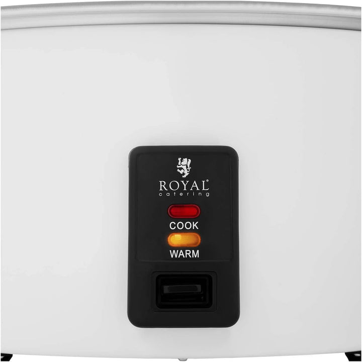 Royal Catering RCRK-10L Gastro Reiskocher Elektrisch Dampfkocher Reiskochtopf Gemüsegarer 10 L 1.550