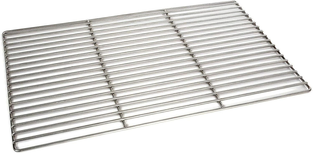 Massiver Grillrost 70 x 46 cm aus Edelstahl 6 mm rostfrei und elektropoliert