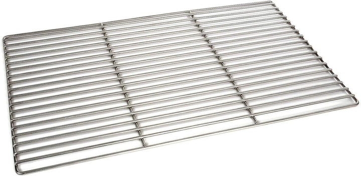 Massiver Grillrost 70 x 46 cm aus Edelstahl 6 mm rostfrei und elektropoliert