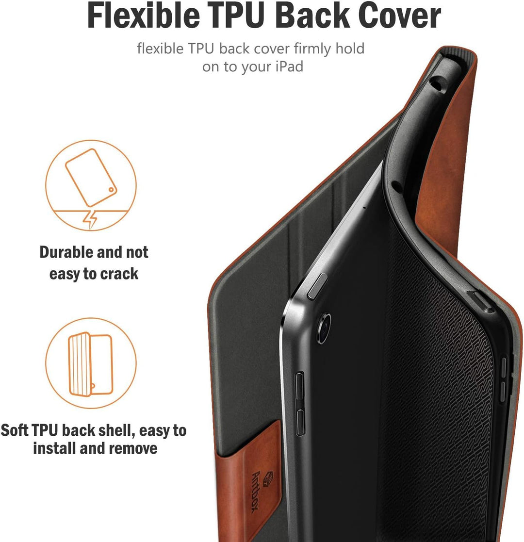 Antbox Hülle für iPad 10.2 (9. Generation/8. Generation/7. Generation) mit stifthalter Auto Schlaf/W