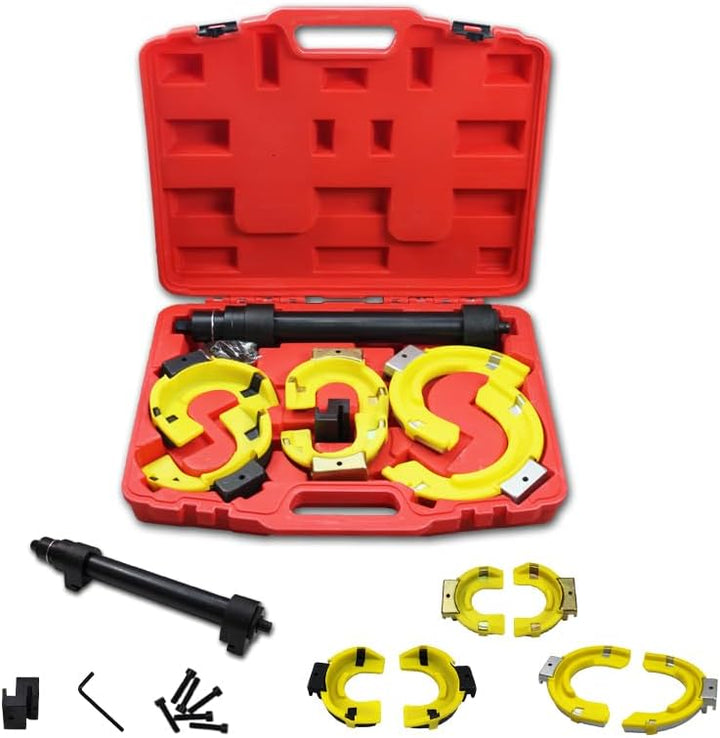 Daromigo Universal Federspanner für Mc Pherson 3 Spannköpfe Universal Federbeine System Tieferlegung