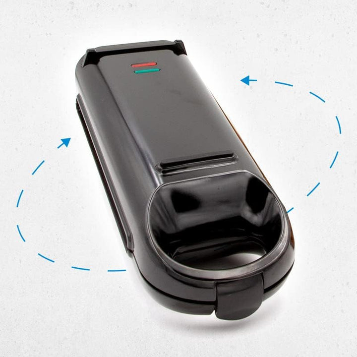 LIVINGTON FlipSwitch | drehbarer Multifunktionsgrill | Kombigerät | inkl. 3 antihaftbeschichtete Wec