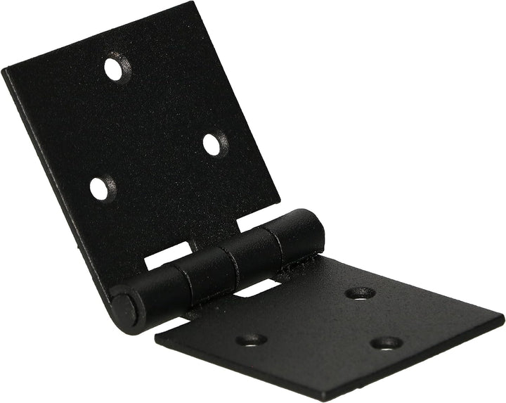 KOTARBAU® 25er Set Türscharnier Kistenband Möbelscharnier 100x50 mm Gerollt Schwarz 100x50 mm 25er S