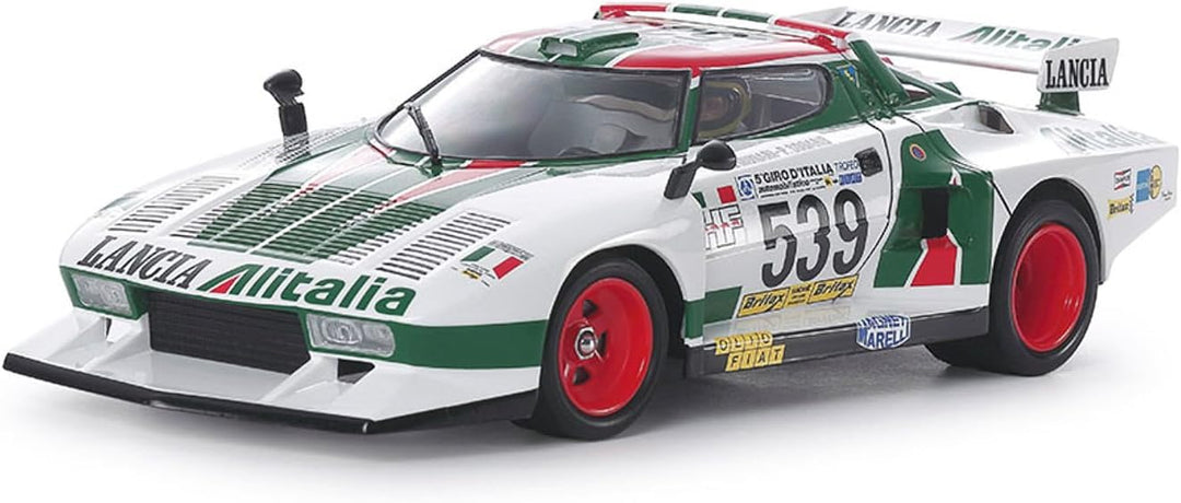 Tamiya 25210 1:24 Lancia Stratos Turbo - originalgetreue Nachbildung, Plastik Bausatz, Basteln, Mode