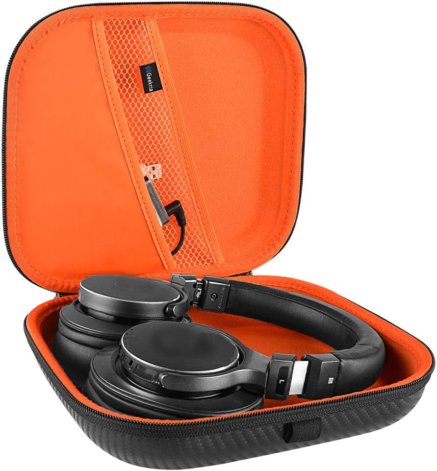 Geekria Tasche Kopfhörer für K545, K619, K67, K167, M50, M50x, ANC29, ESW10, WS77, XB950BT, XB920 He