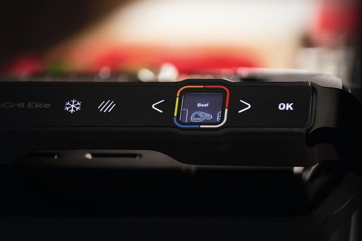 Tefal Optigrill Elite GC7508 Kontaktgrill, schwarz, 2.000