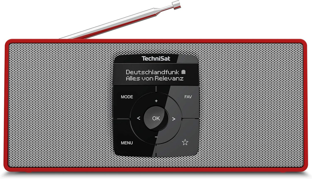 TechniSat DIGITRADIO 2 S - Tragbares DAB Stereo-Radio mit Akku (DAB+, UKW, Bluetooth Audiostreaming,