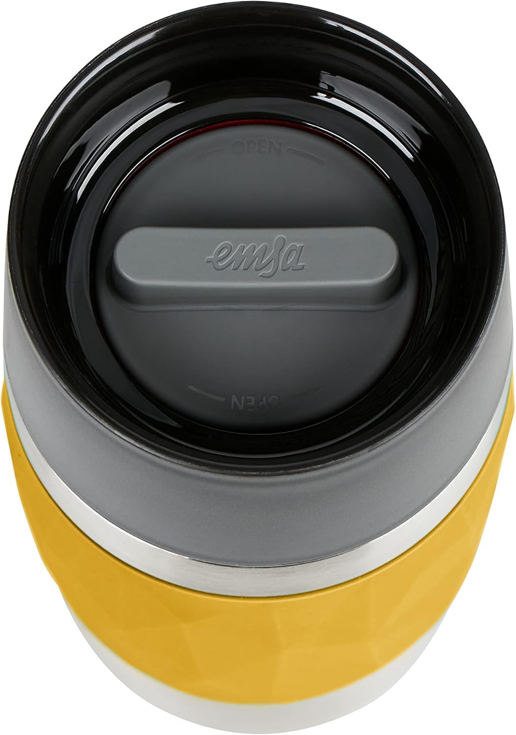 Emsa N21610 Travel Mug Compact Thermo/Isolierbecher aus Edelstahl | 0,3 Liter | 3h heiss 6h kalt | B