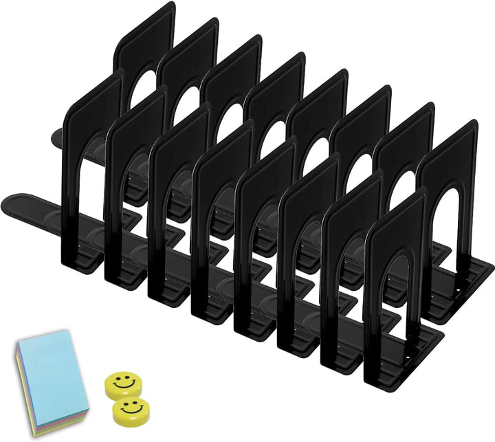 Qualsen Buchstütze, Buchhalter, Buchstützen aus Metall, Bücherstützen, Buchständer Kinder, Bücherstä