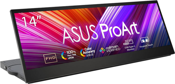 ASUS ProArt PA147CDV - 14 Zoll Creative Touch Tool - Full HD 1920x550, Calman, 100% sRGB, 10-Punkt T