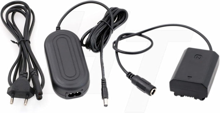 HangTon Netzadapter auf NP-FZ100 Adapter Netzadapter DC-Kupplung Akku für Sony A9 A7R3 A7M3 A7S3 A7I