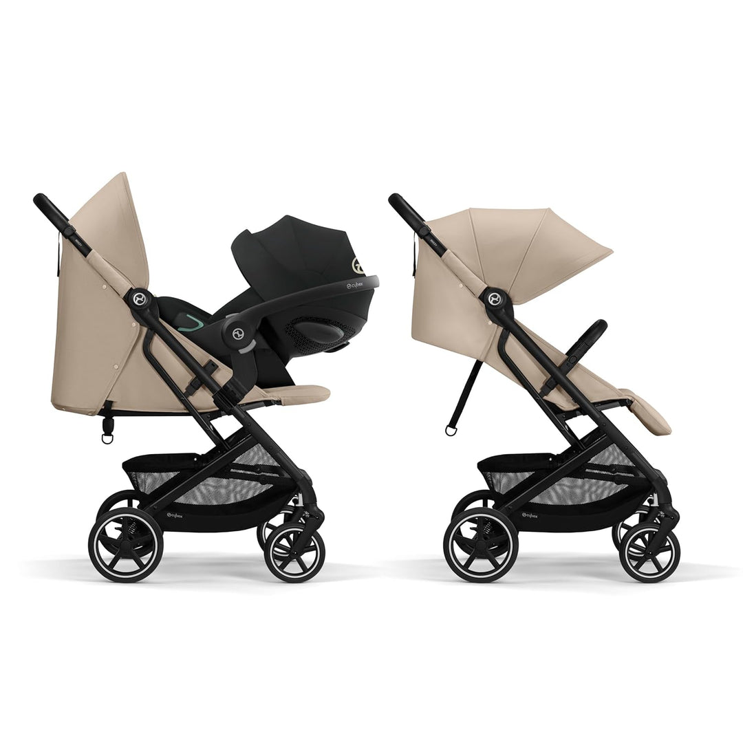 Cybex Gold Kinderwagen Beezy mit One-Pull Harness, Ab Geburt bis ca. 4 Jahre (max. 22 kg), Kompakt u