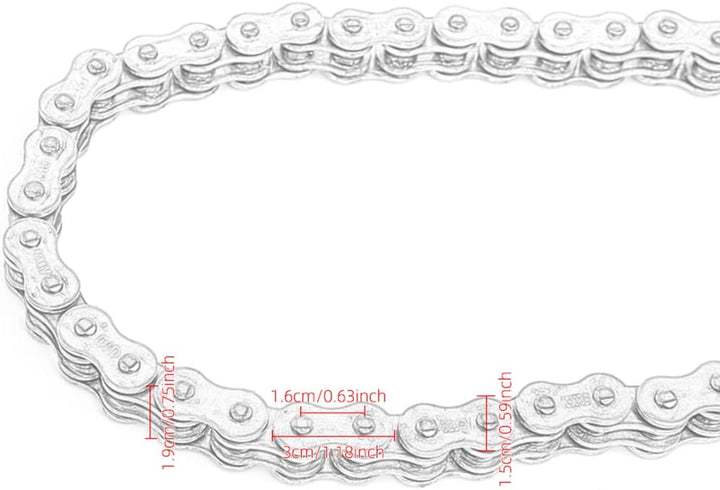 Motorradkette Öldichtungskette DID O-Ring 520 525 530 Ketten 120 Glieder für ATV Quad MX Enduro Mota