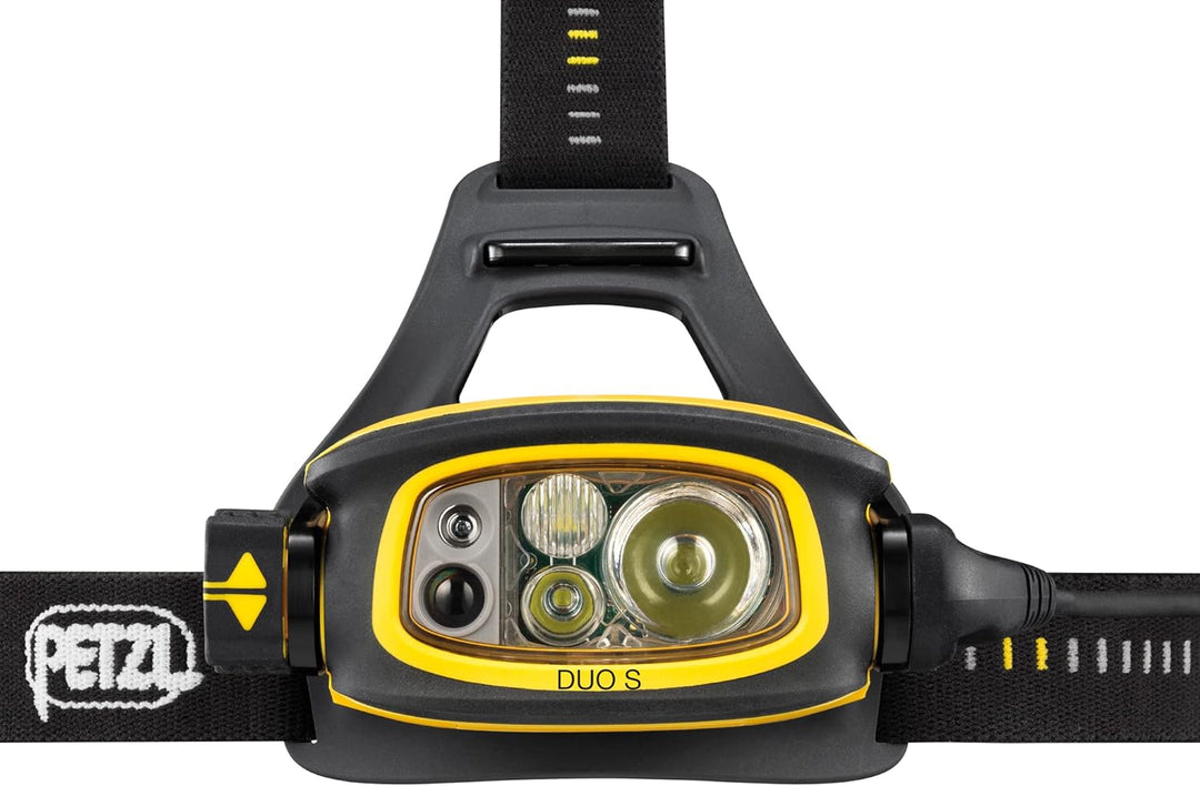 PETZL E80CHR Unisex – Erwachsene Stirnlampe Duo S Lampe, Mehrfarbig, one Size