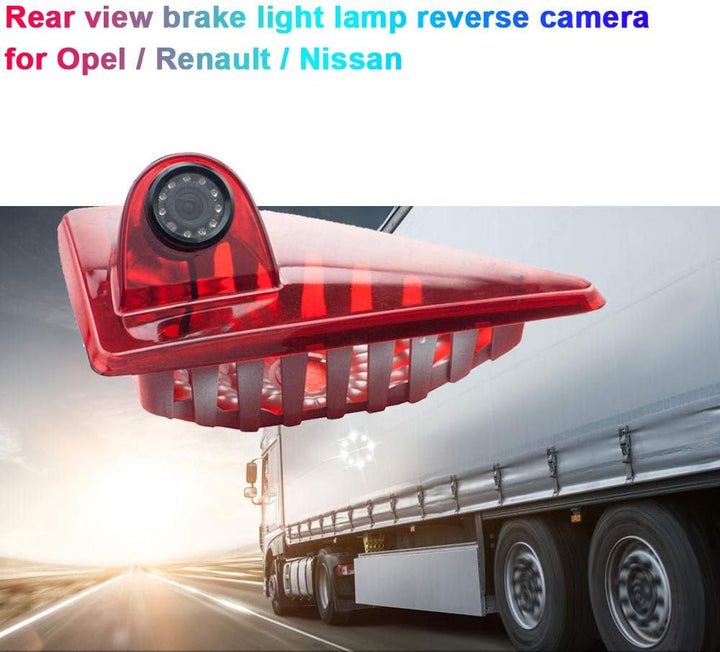 Navinio Auto Dritte Dach Top Mount Bremsleuchte Kamera Bremslicht Rückfahrkamera für Opel Vauxhall M