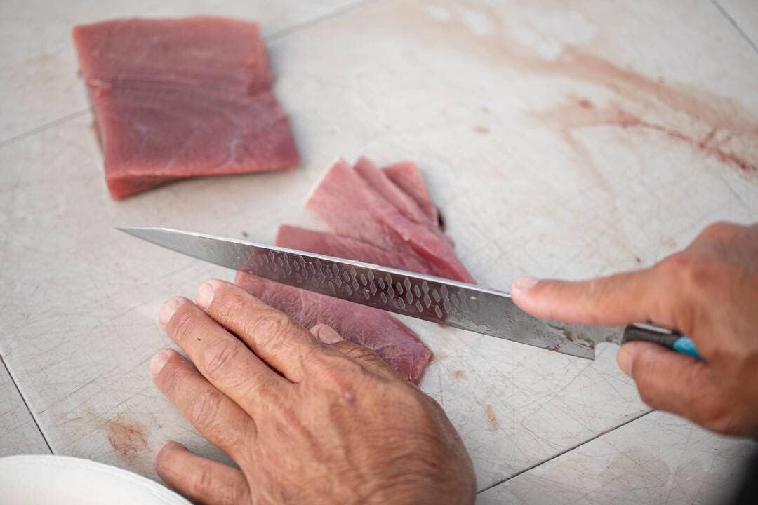Gerber Filetiermesser mit Messerscheide, Controller Salt Sengyo, Mit SaltRx Technologie und Hydrotre