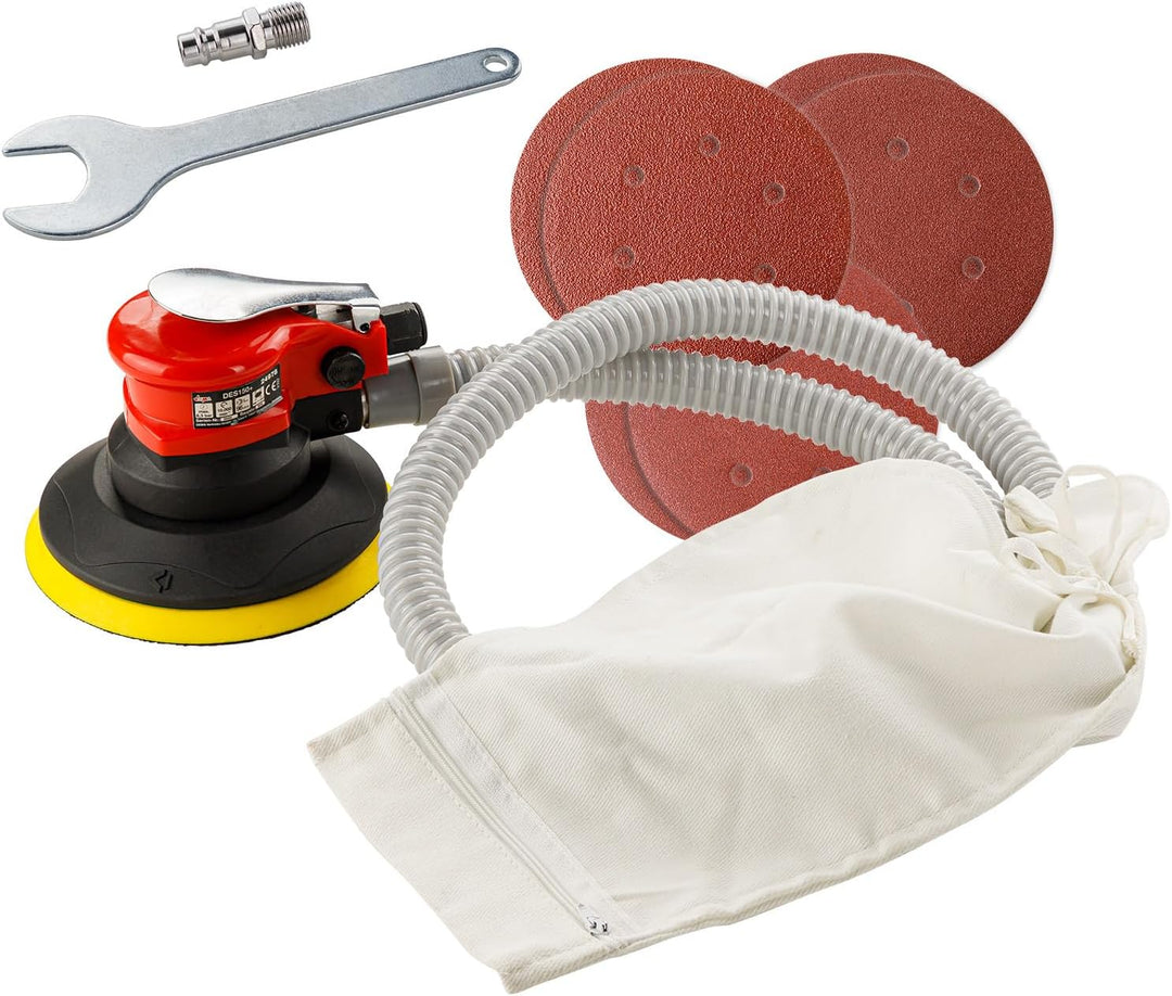 Druckluft Exzenterschleifer Druckluftschleifer Schleifer Schleifmaschine Ø 150mm