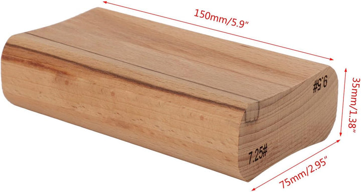 Gitarren-Schleifblock, Gitarren-Luthier-Werkzeug, Holzradius-Schleifblock, Luthier-Werkzeug für Gita