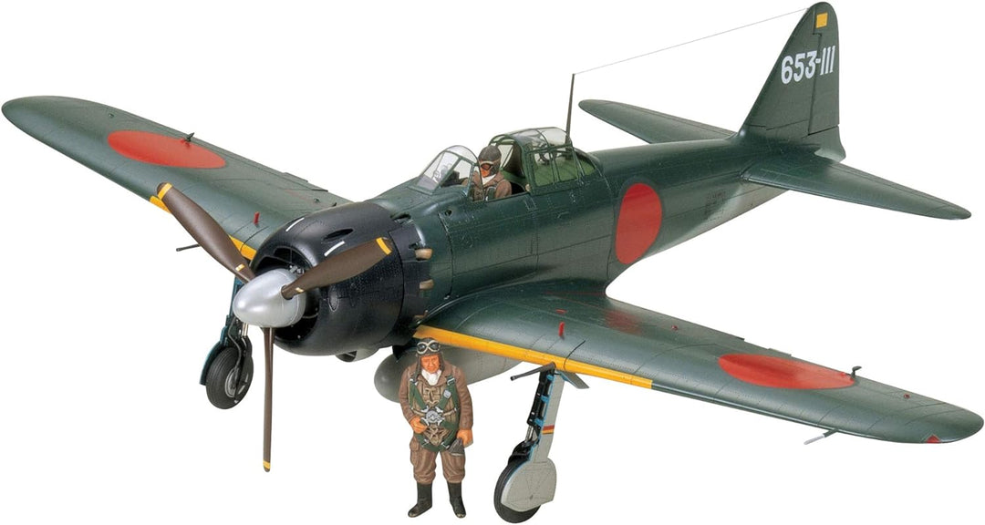 Tamiya 300060318-1:32 Mitsubishi A6M5 Zero Fighter Flugzeug