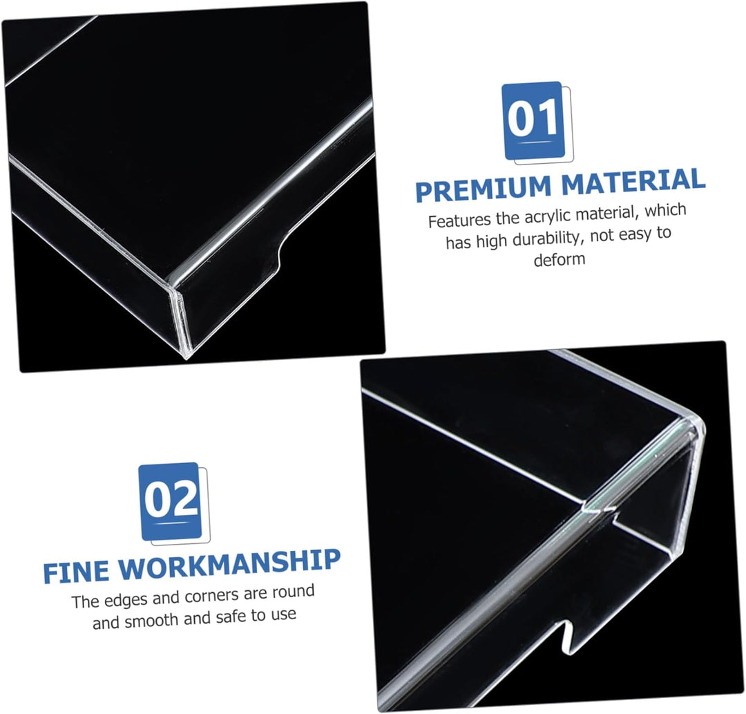 Tastaturabdeckung Transparente Acryl- -Abdeckung, Schutz für Katze, Desktop-, Monitorständer, stauba