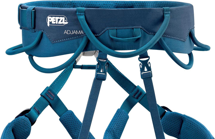 PETZL Unisex Adjama Klettergurt (1er Pack) S Blau, S Blau