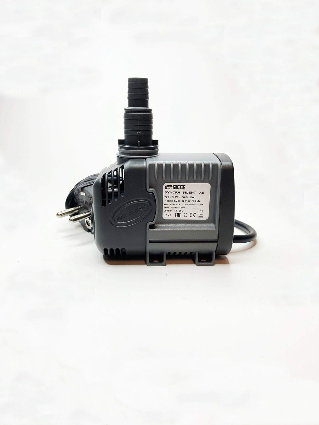 Zimmerbrunnenpumpe Sicce Syncra Silent Wasserpumpe, hochwertige Qualitätspumpe aus Italien, Pumpe fü