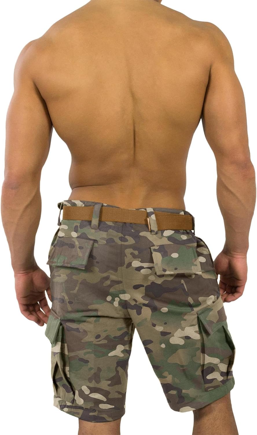 normani BDU Bermuda Short für Herren, S Tactical Camo