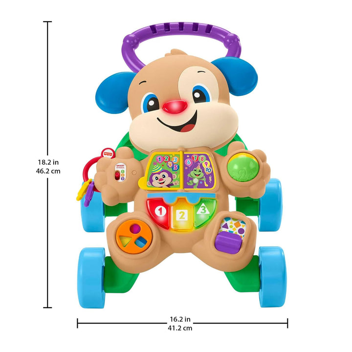 Fisher-Price Lachen und Lernen Lauflernhilfe für erste Schritte, Lauflernhilfe mit Lichtern und Gerä