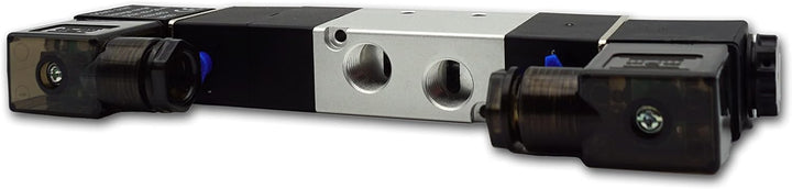 Pneumatik Magnet- Wegeventil 5/3 Wegeventil 1/4" 24 Volt DC (5/3 Wege 1/4" 24 Volt DC) 5/3 Wege 1/4