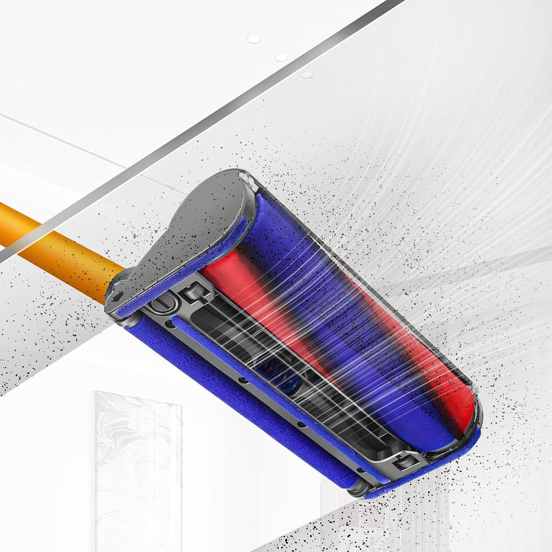 DrRobor Softwalze Bodendüse Zubehör für Dyson V10 V11 V15 Staubsauger, Elektrischer Soft Roller Bürs