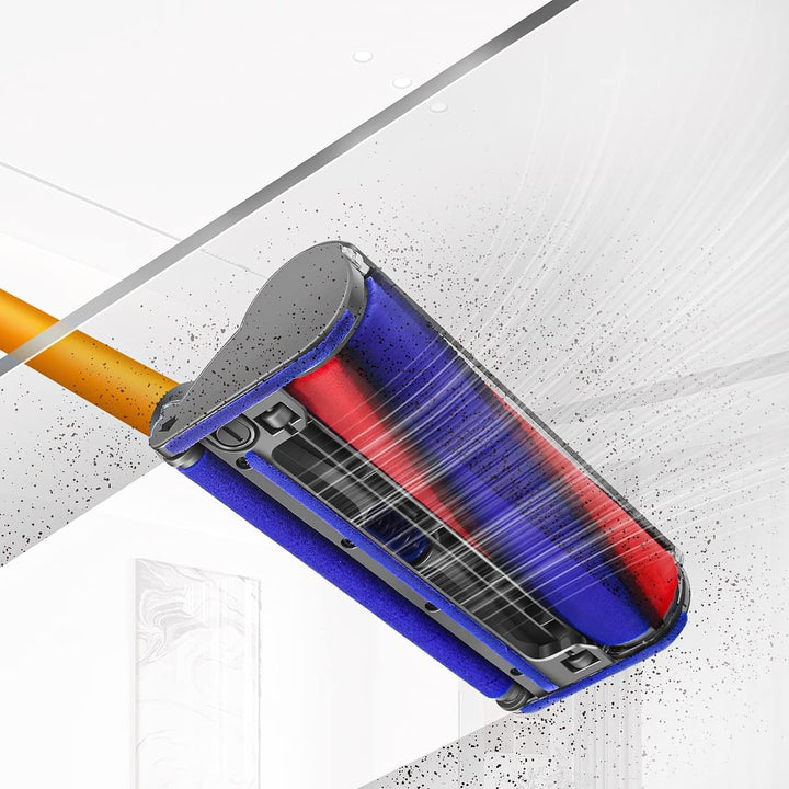 DrRobor Softwalze Bodendüse Zubehör für Dyson V10 V11 V15 Staubsauger, Elektrischer Soft Roller Bürs